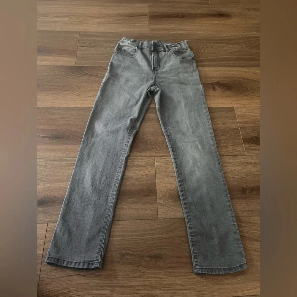 Children’s Place Boys Straight Jambe Jeans Gray Size 10